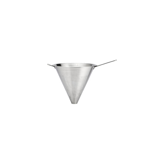 Chef Inox Stainless Steel Conical Strainer - Wire Handle, 260mm