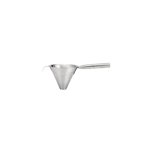 Chef Inox Conical Strainer Pipe Handle Heavy Duty Stainless Steel 130mm - Kitchenly