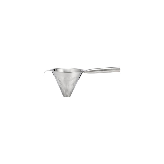 Chef Inox Conical Strainer Pipe Handle Heavy Duty Stainless Steel 160mm - Kitchenly