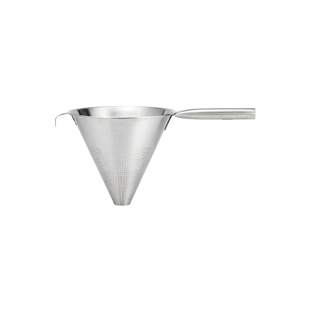 Chef Inox Conical Strainer Pipe Handle Heavy Duty Stainless Steel 260mm - Kitchenly