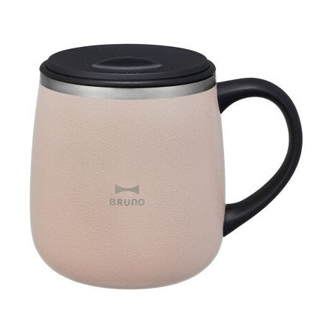 Bruno Stainless Mug Short With Lid 320ml