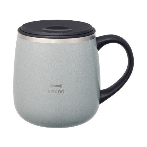 Bruno Stainless Mug Short With Lid 320ml