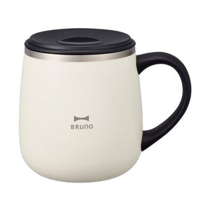 Bruno Stainless Mug Short With Lid 320ml