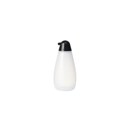 Chef Inox Squeeze Bottle with Oil Pourer - Black Cap, 200ml, Box of 10