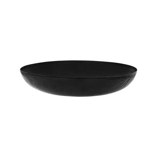 Chef Inox Round Serving/Seafood Bowl Hammered 400mm - Kitchenly