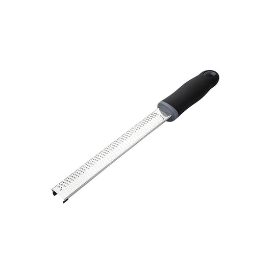 Chef Inox Long Plane Lemon Zester with Black Handle - 325mm