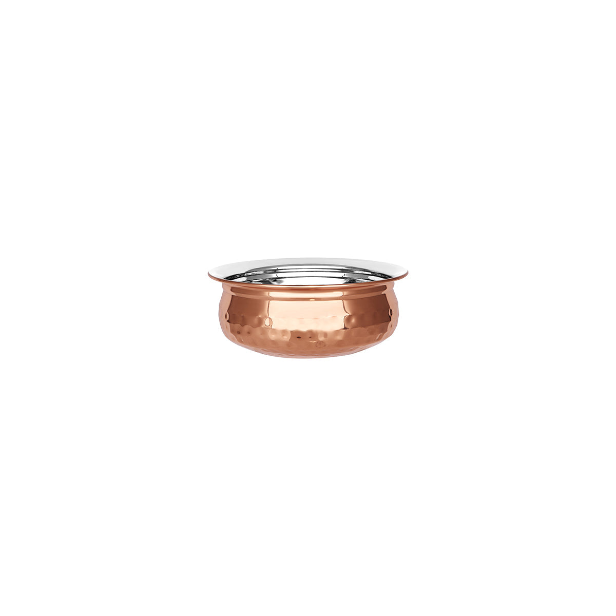 Chef Inox Handi Bowl Stainless Steel With Copper Plate 130x55mm - Kitchenly