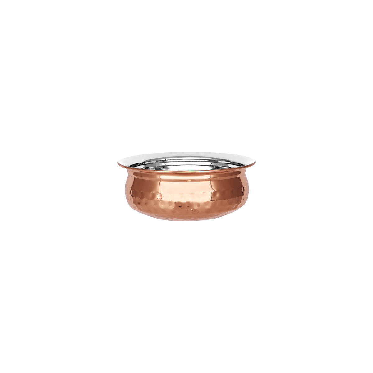 Chef Inox Handi Bowl Stainless Steel With Copper Plate 150x65mm - Kitchenly