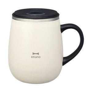 Bruno Stainless Mug Short With Lid 460 ml