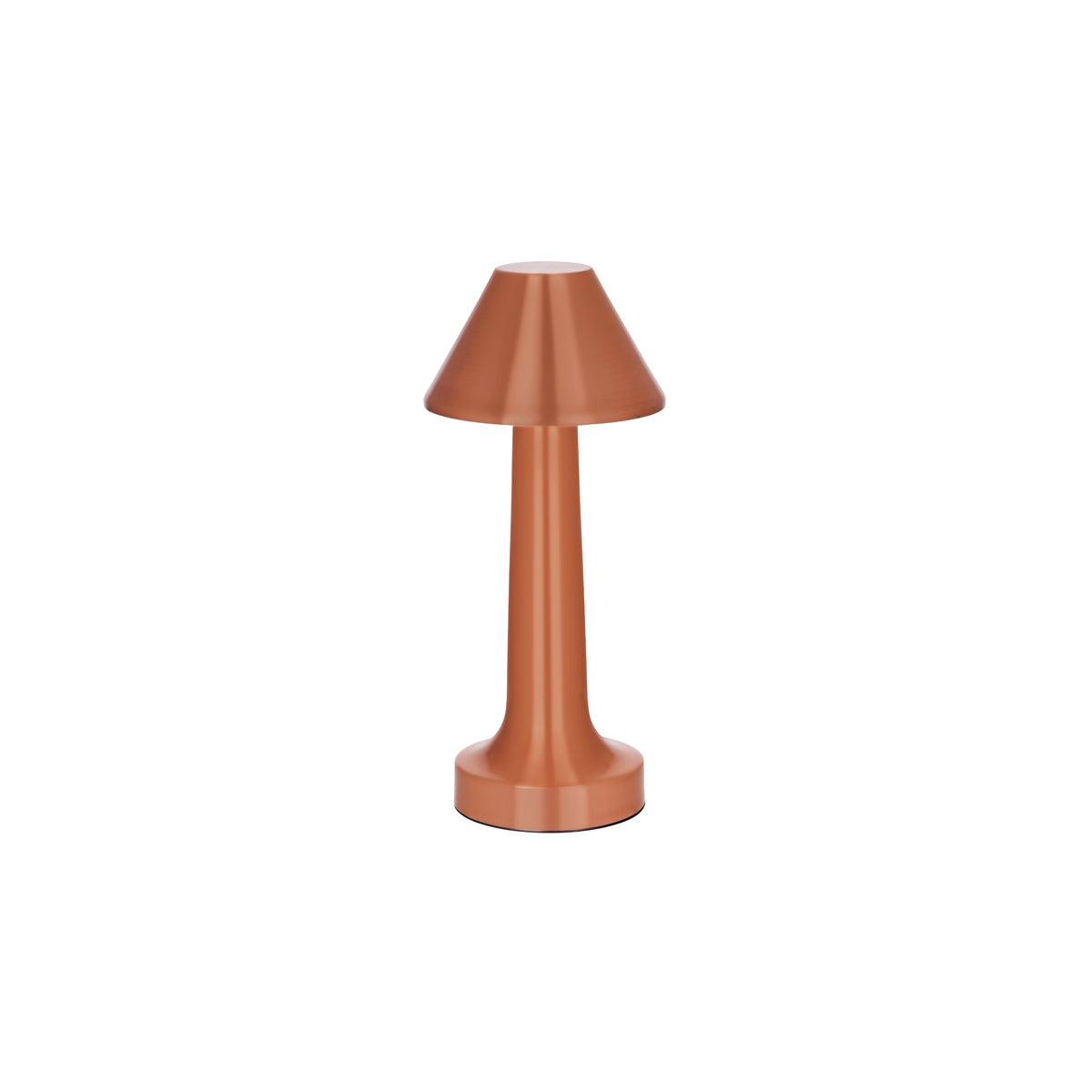 Ambience Helena Cordless LED Table Lamp Brushed Copper - Kitchenly