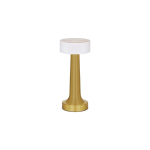 Ambience Aura Cordless LED Table Lamp Brushed Brass - Kitchenly