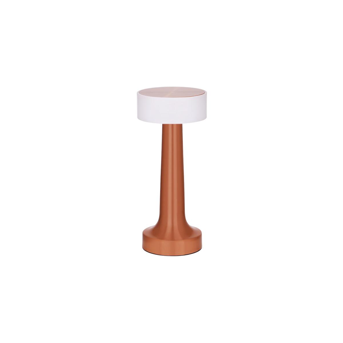Ambience Aura Cordless LED Table Lamp Brushed Copper - Kitchenly