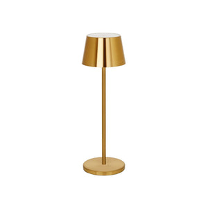 Ambience Amelia Cordless LED Table Lamp Brushed Brass - Kitchenly