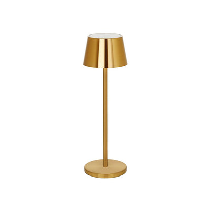 Ambience Amelia Cordless LED Table Lamp Brushed Brass - Kitchenly