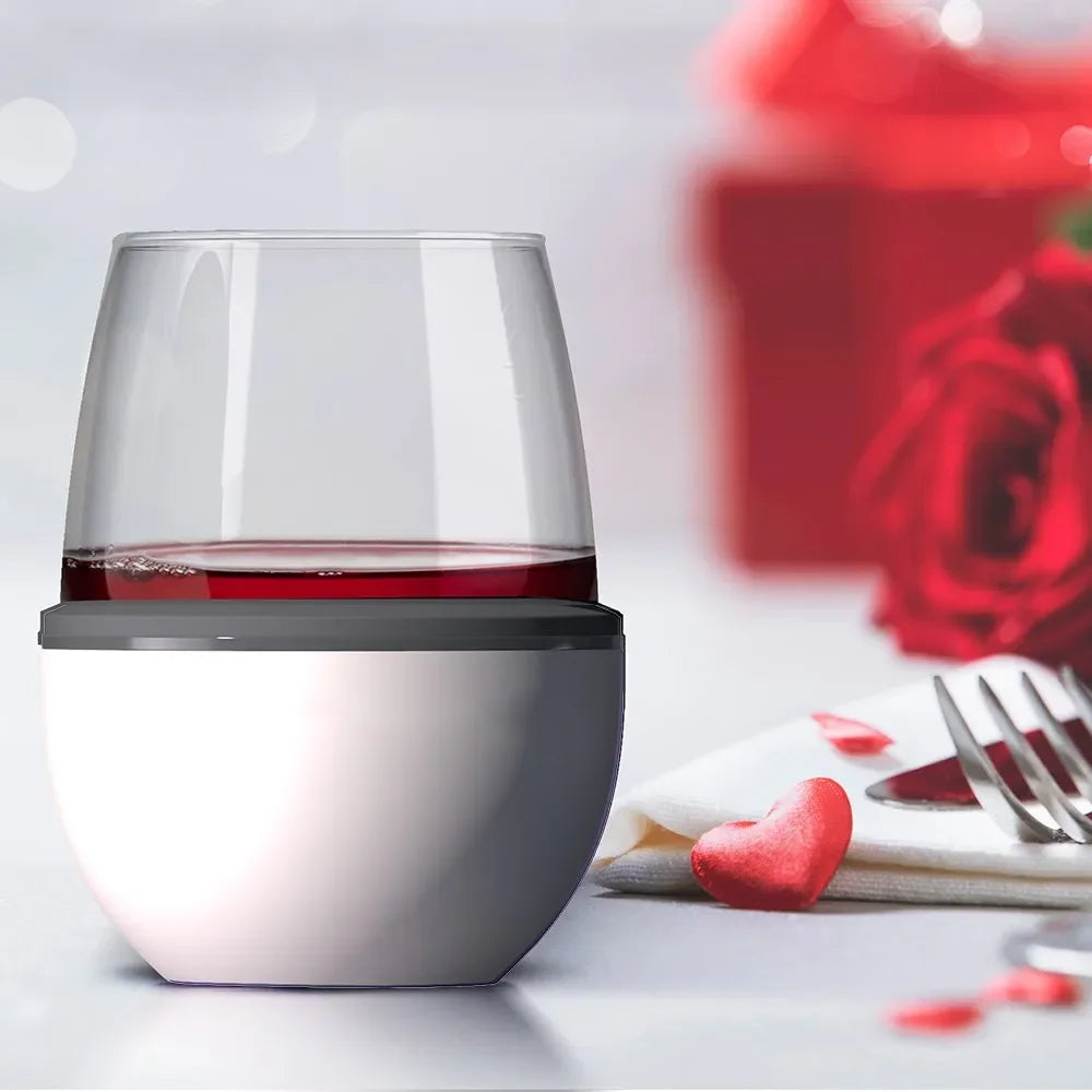 Asobu Insulated Wine Kuzie, Black - Kitchenly