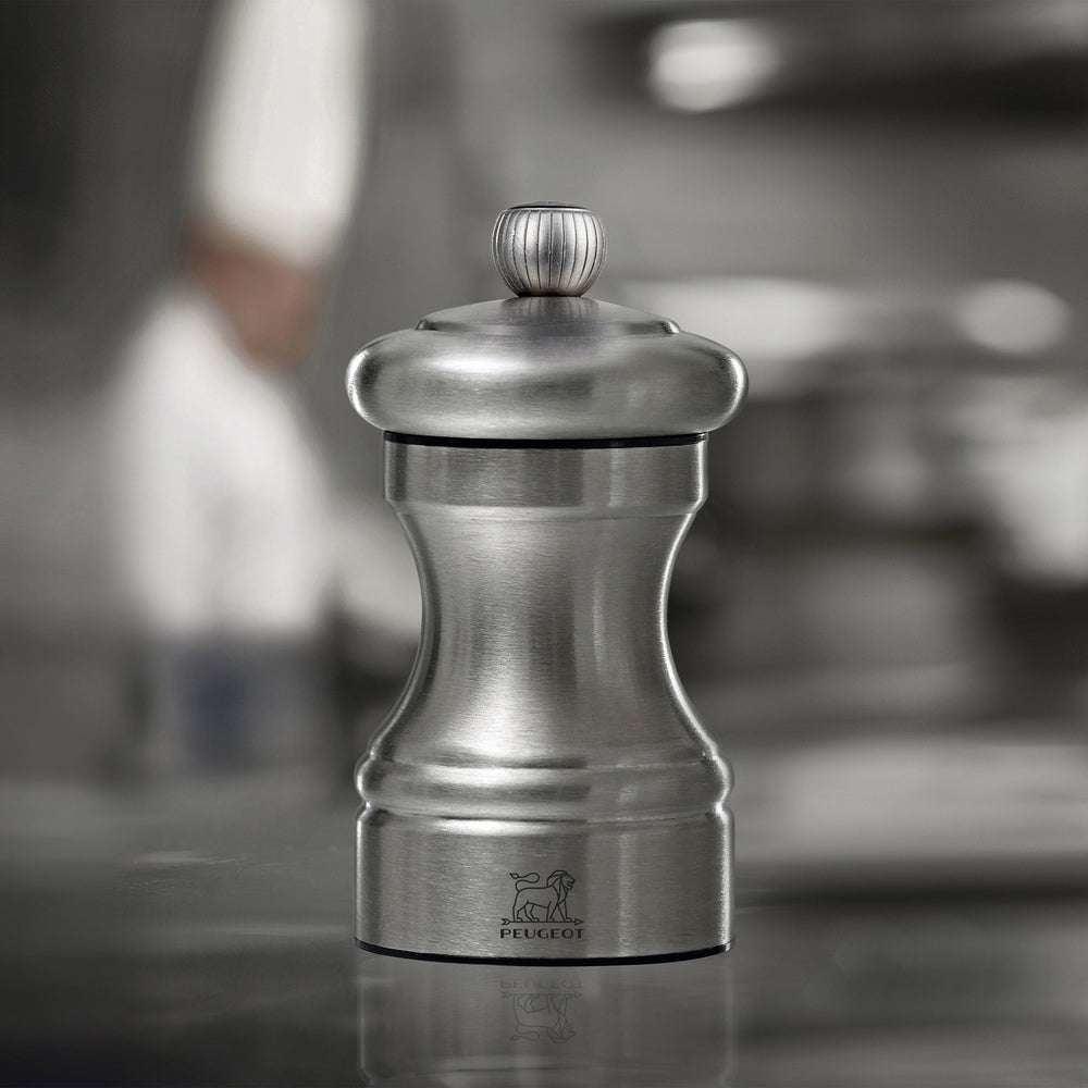Bistro Chef Salt Mill in Stainless Steel, 10 cm