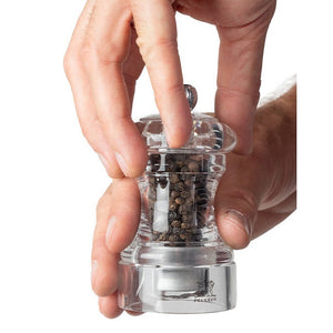 Bistro Salt/Pepper Mill Duo in Acrylic, 10cm