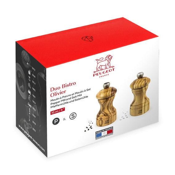 Bistro Salt/Pepper Mill Duo, 10 cm