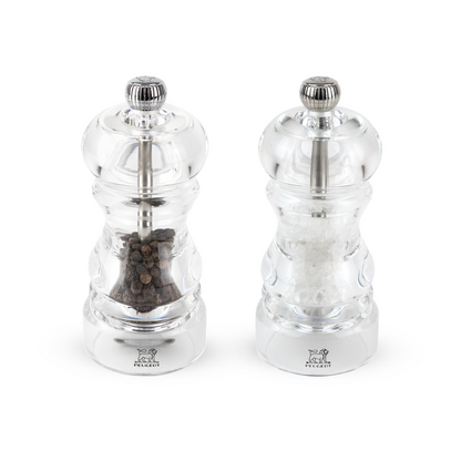 Nancy Salt & Pepper Mills Duo in Acrylic, 12cm