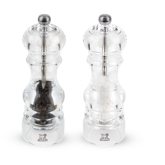 Nancy Salt & Pepper Mills Duo in Acrylic, 18cm