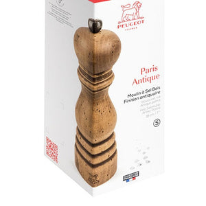 Paris Antique Salt Mill, 18cm