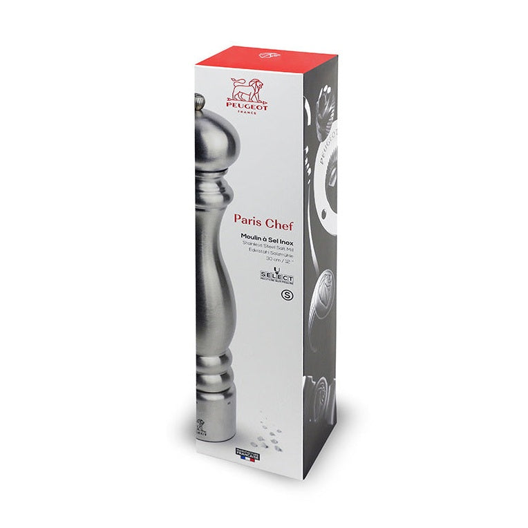 Paris Chef Zirlion u'Select Salt Mill, 30cm