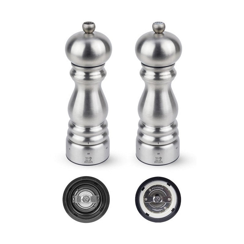 Paris Chef u'Select Salt and Pepper Mill Duo, 18cm