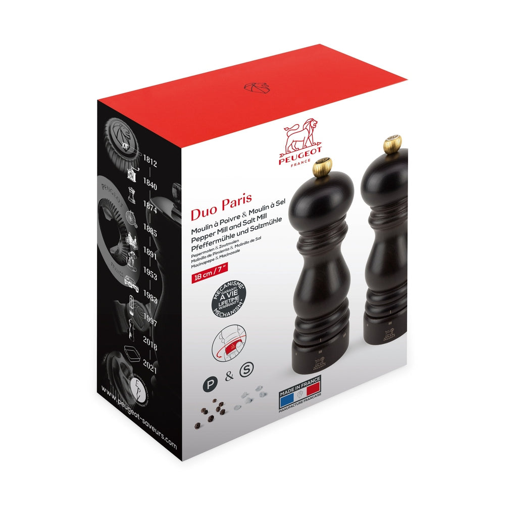 Paris u'Select Salt & Pepper Mills Duo, 18cm