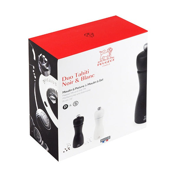 Tahiti Salt & Pepper Mills Duo, 15cm