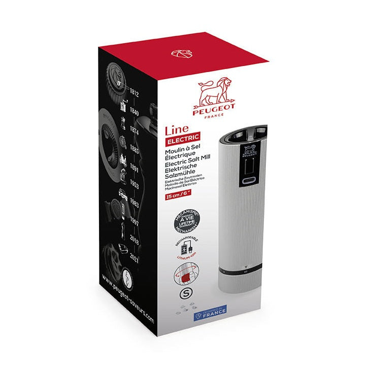 Line Electric Salt Mill, 15cm