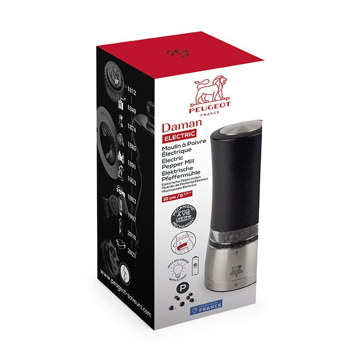 Daman Electric u'Select Pepper Mill, 16cm