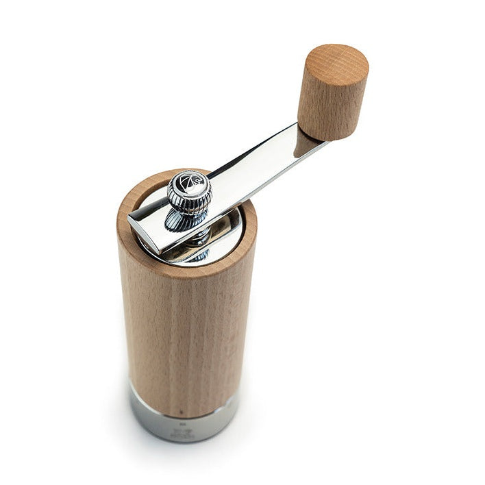 Isen u'Select Salt Mill with Crank Handle, 18cm