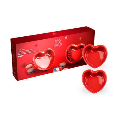 Appolia Heart Ramekins Duo, 13.5cm