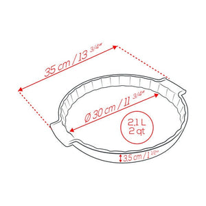 Appolia Tart Dish, 30cm