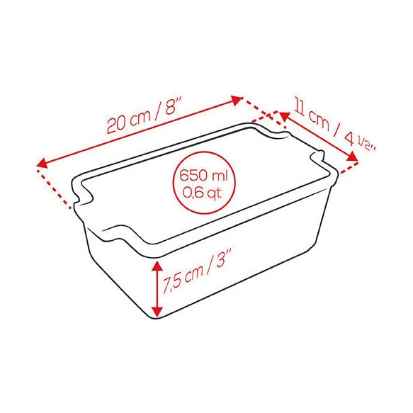Appolia Terrine Dish, 20cm