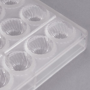 Matfer Bourgeat Chocolate Mould 24 Rose - 29x19mm
