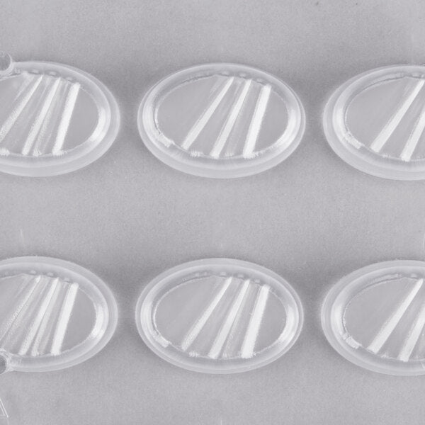 Matfer Bourgeat Chocolate Mould 28 Ribbed Oval