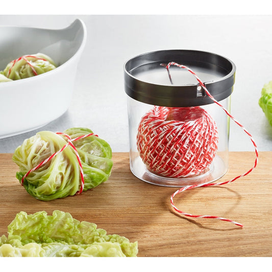 Cord dispenser FILIO with butcher's twine "red/white"