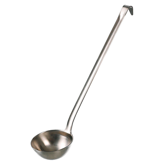 Matfer Bourgeat Stainless Steel Ladle - 80mm, 125ml - Kitchenly