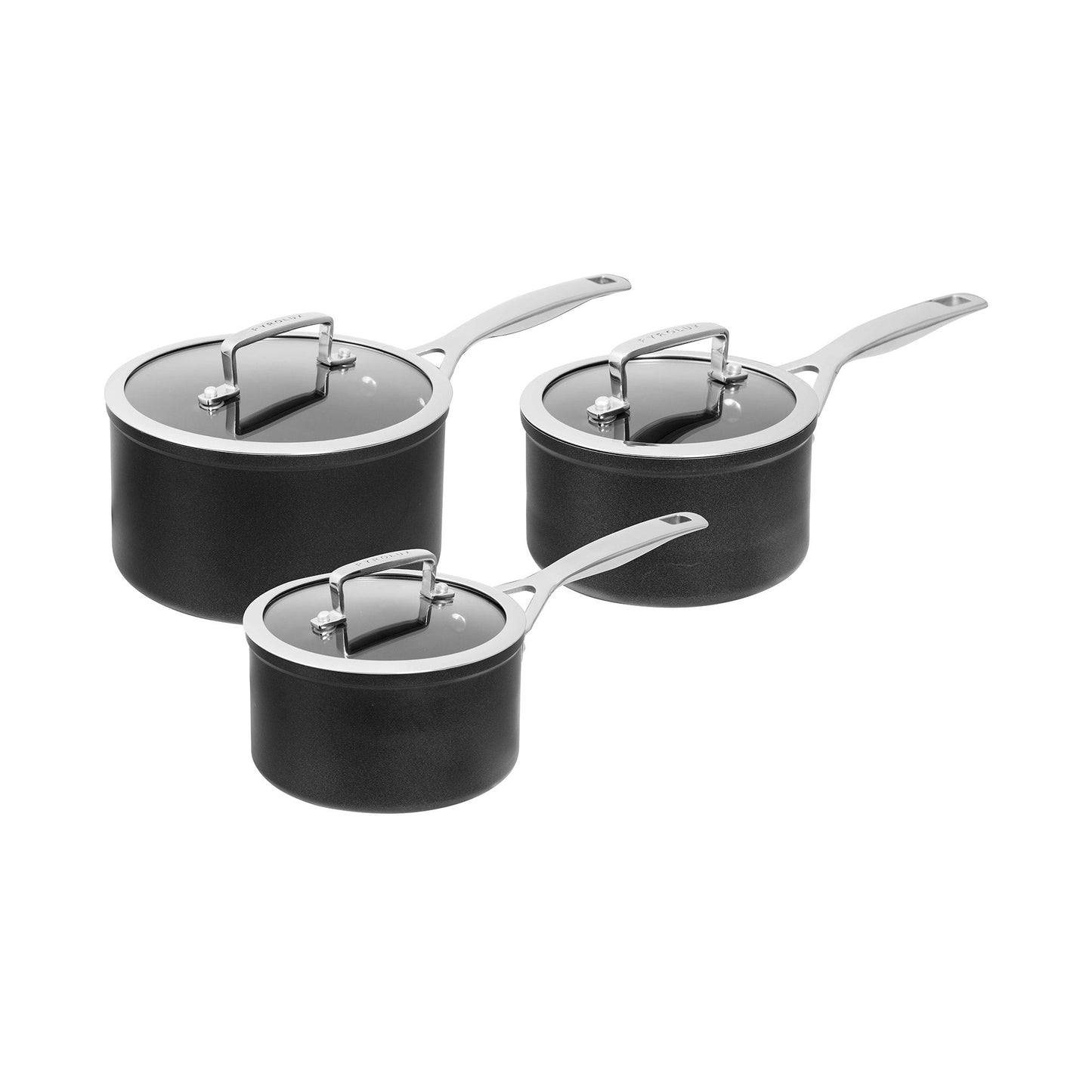 ignite 3 Piece Saucepan Set
