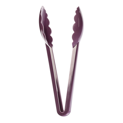 Matfer Bourgeat Exoglass Tongs - 240mm, Purple - Kitchenly