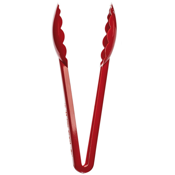 Matfer Bourgeat Exoglass Tongs - 240mm, Red - Kitchenly
