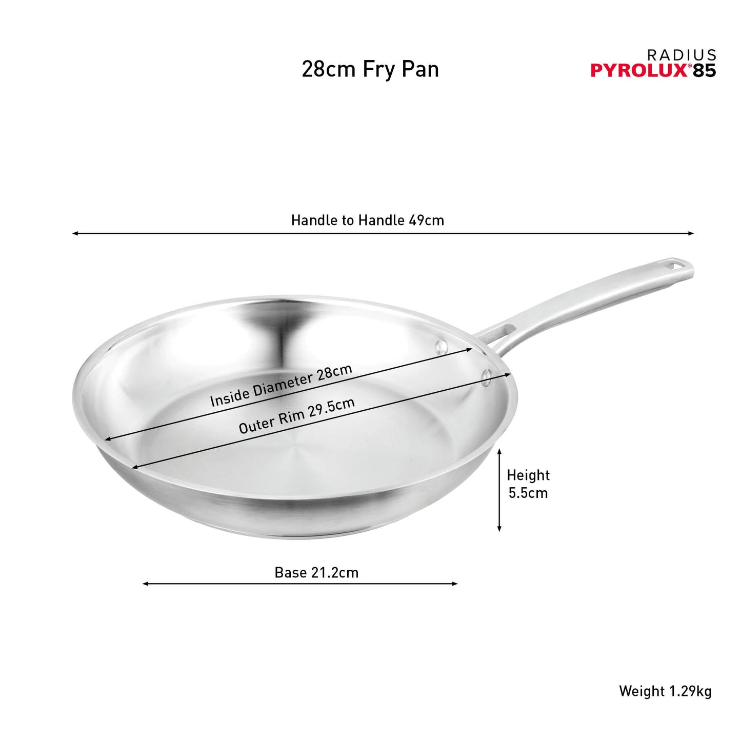 RADIUS 85 Fry Pan