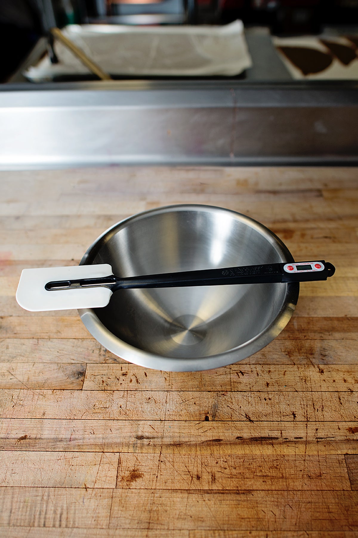 Matfer Bourgeat Thermometer Elveo Spatula
