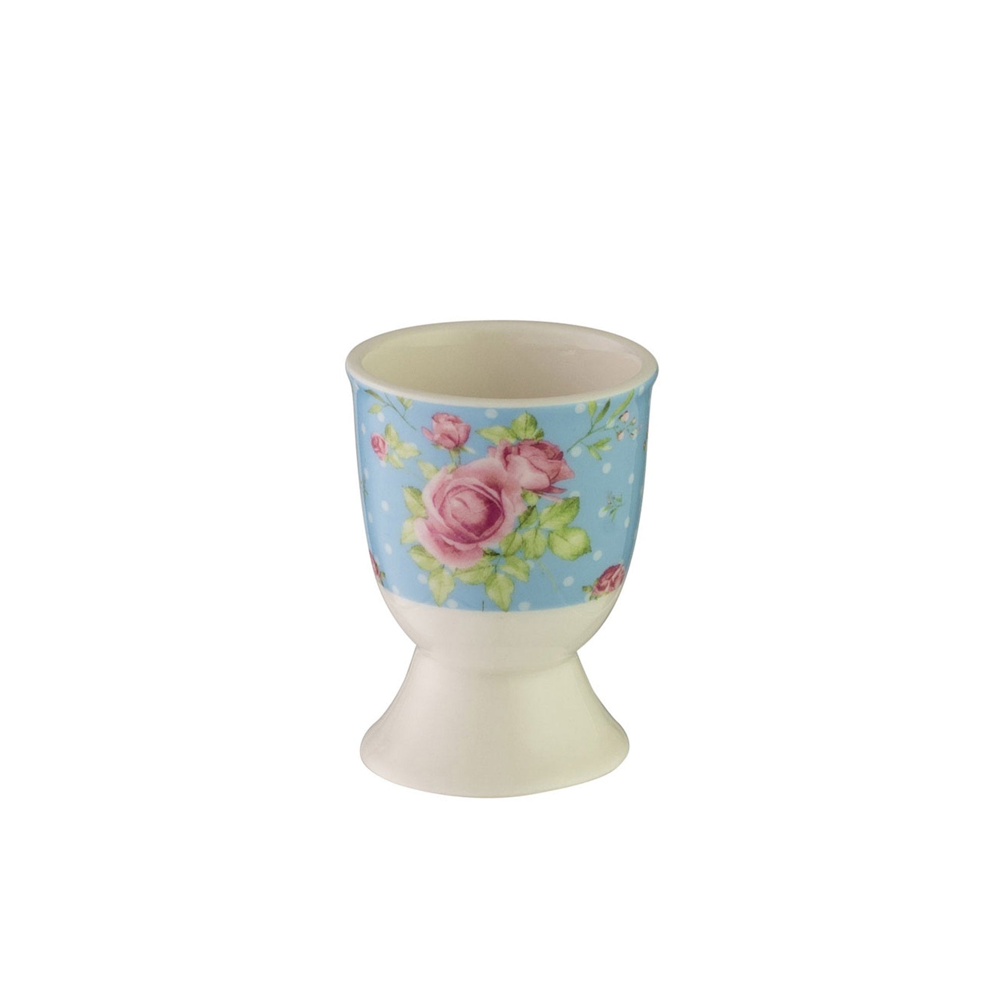 Colour Themed Egg Cup - Rose Blue