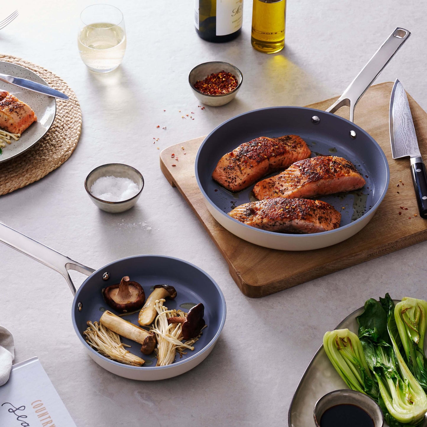 NEXGEN 2 Piece Fry Pan Ivory