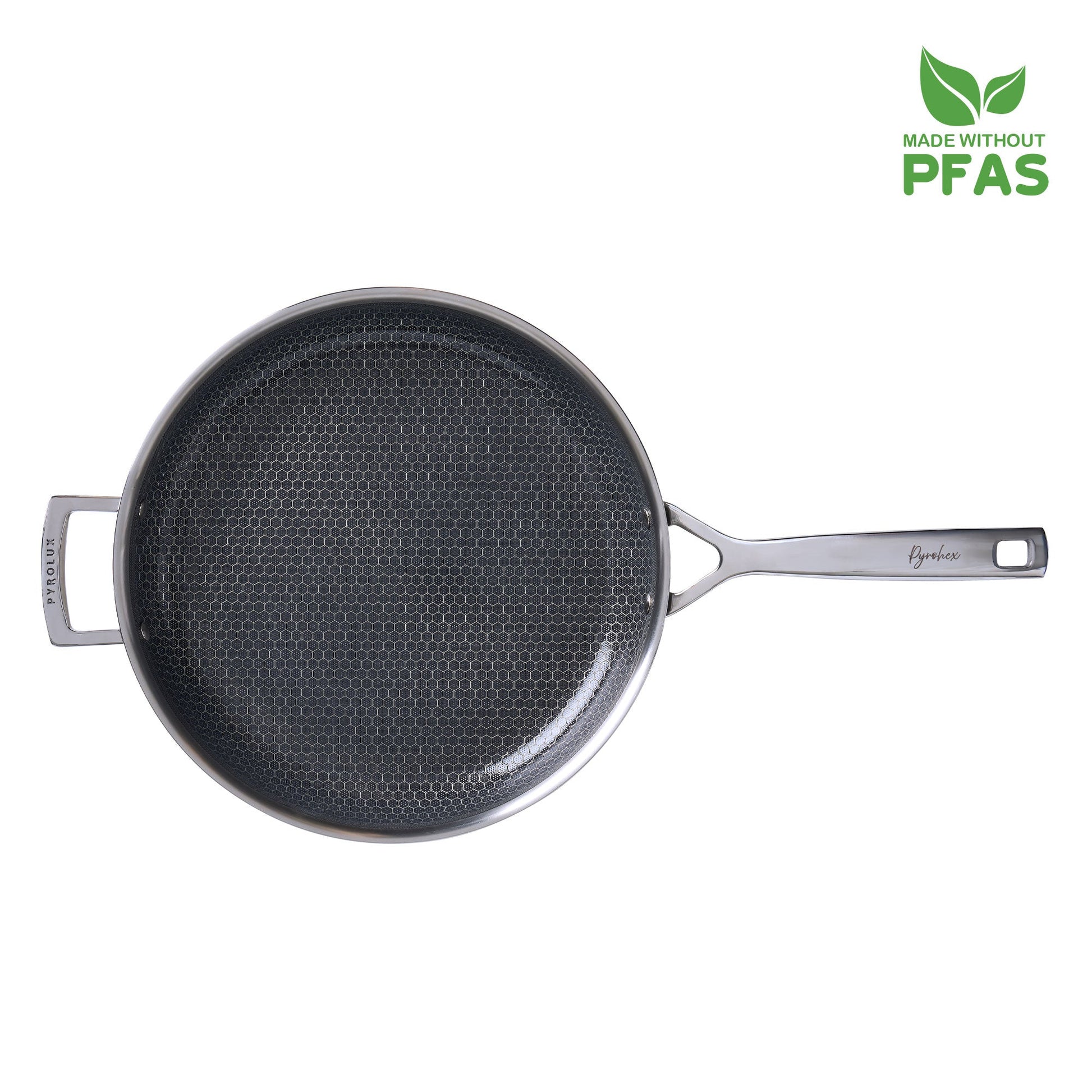 Pyrohex Fry Pan With Helper Handle