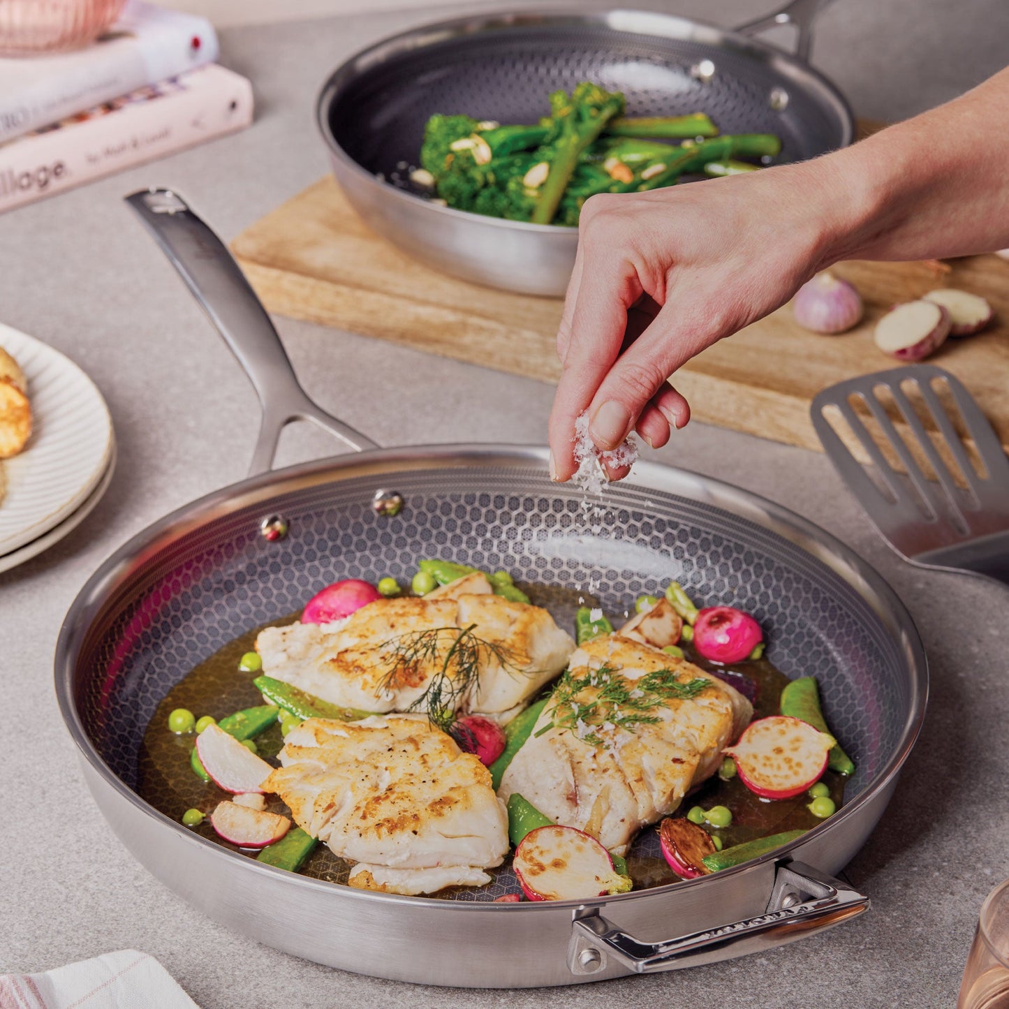 Pyrohex 2 Piece Fry Pan Set