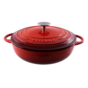 Pyrolux PYROCHEF Round Chef Pan Chilli Red 28cm/4L