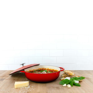 PYROCHEF Round Chef Pan Chilli Red